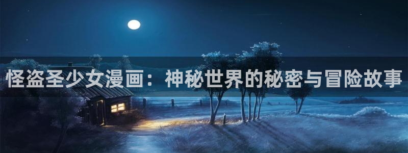 日51漫画画大全：怪盗圣少女漫画：神秘世界的秘密与冒险故事
