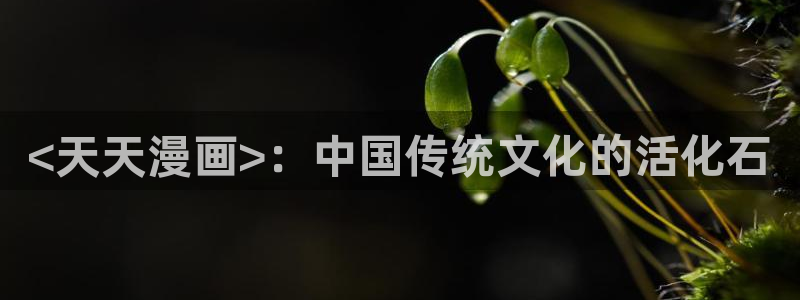 51漫画免费观看下拉式漫画软：<天天漫画>：中国传统文化的活化石